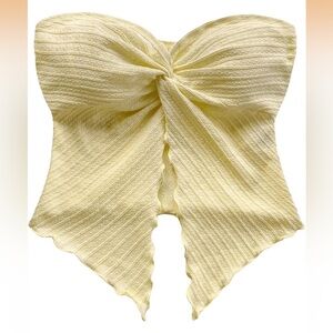 Light Yellow tube top